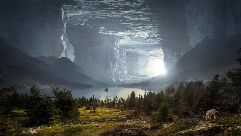 Fantasy Realm Landscape
